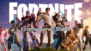 Fortnite Server Status from the Game