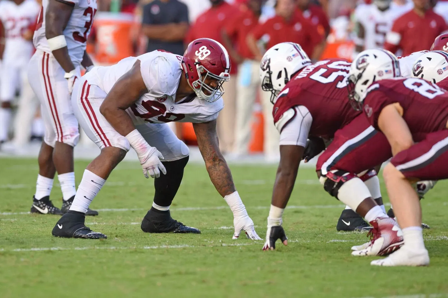 The Gamecocks and Crimson Tide from 2019 Match