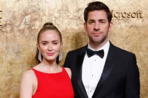 John Krasinski with-Emily-Blunt